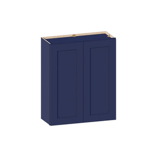 Navy Blue - 30"W × 36"H Standard Wall Cabinet - homecabinets