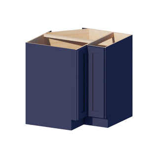 Navy Blue - 33"W Lazy Susan Base Cabinet - homecabinets