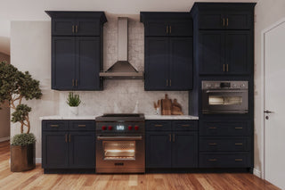 Navy Blue - 36"W Lazy Susan Base Cabinet - homecabinets