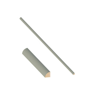 Sage Breeze - 11/16"W × 96"L Quarter Round Shoe Molding