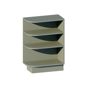 Sage Breeze - 12"W Open Shelf Base End Cabinet