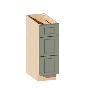 Sage Breeze - 12"W Vanity Drawer Base Cabinet