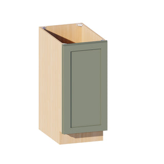Sage Breeze - 15"W Full-Height Door Base Cabinet