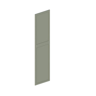 Sage Breeze - 23-1/2"W × 90-1/2"L Tall Decorative Door Panel