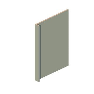 Sage Breeze - 24"W × 34-1/2"L Dishwasher Return Panel