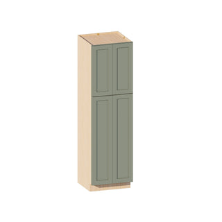 Sage Breeze - 24"W × 84"H Tall Pantry Cabinet