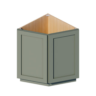 Sage Breeze - 24"W Angled-End Base Cabinet