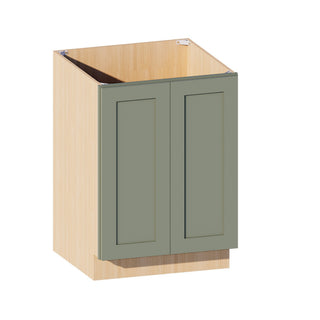Sage Breeze - 24"W Full-Height Door Base Cabinet