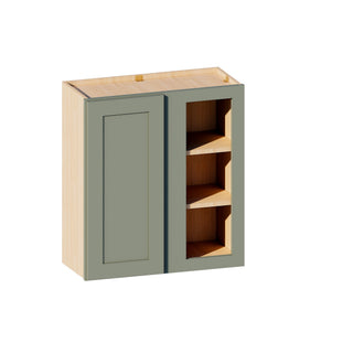 Sage Breeze - 27"W × 30"H Blind Corner Wall Cabinet