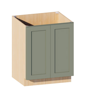 Sage Breeze - 27"W Full-Height Door Base Cabinet