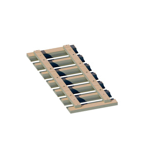 Sage Breeze - 30"W × 1/2"H Glass Holder