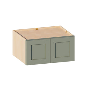 Sage Breeze - 30"W × 15"H Deep (24") Wall Bridge Cabinet