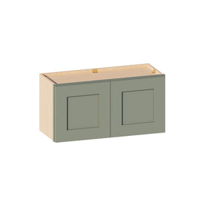 Sage Breeze - 30"W × 15"H Standard Wall Cabinet