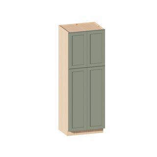 Sage Breeze - 30"W × 84"H Tall Pantry Cabinet