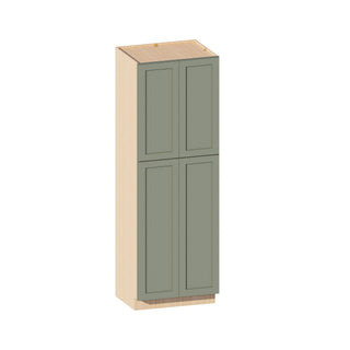 Sage Breeze - 30"W × 90"H Tall Pantry Cabinet