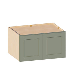 Sage Breeze - 33"W × 18"H Deep (24") Wall Bridge Cabinet