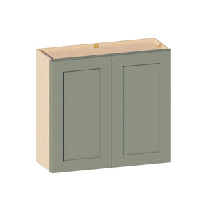 Sage Breeze - 33"W × 30"H Standard Wall Cabinet