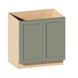 Sage Breeze - 33"W Full-Height Door Base Cabinet