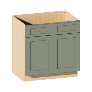 Sage Breeze - 33"W Sink Base Cabinet