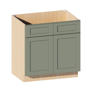 Sage Breeze - 33"W Vanity Sink Base Cabinet
