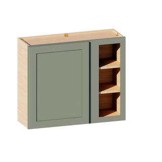 Sage Breeze - 36"W × 30"H Blind Corner Wall Cabinet