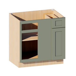 Sage Breeze - 33"W Blind Corner Base Cabinet