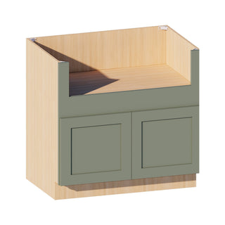 Sage Breeze - 36"W Farmhouse Sink Base Cabinet