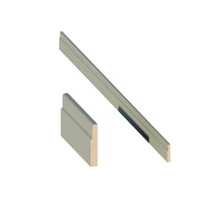 Sage Breeze - 4-1/2"W × 96"L Furniture Base Molding