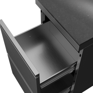 Silver - 304 Stainless Steel Modular Outdoor Kitchen Drawer Cabinet - homecabinets
