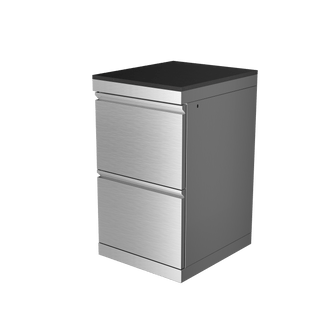 Silver - 304 Stainless Steel Modular Outdoor Kitchen Drawer Cabinet - homecabinets