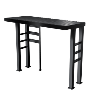 Silver - 304 Stainless Steel Outdoor Kitchen Shed - homecabinets
