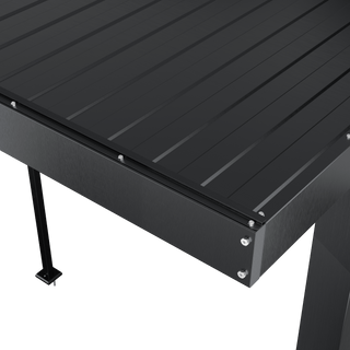 Silver - 304 Stainless Steel Outdoor Kitchen Shed - homecabinets