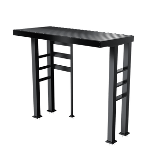 Silver - 304 Stainless Steel Outdoor Kitchen Shed - homecabinets