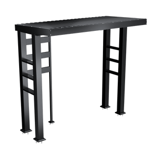 Silver - 304 Stainless Steel Outdoor Kitchen Shed - homecabinets