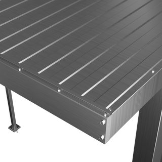 Silver - 304 Stainless Steel Outdoor Kitchen Shed - homecabinets