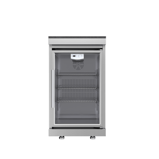 Silver - 3PC 304 Stainless Steel Modular Outdoor Kitchen with 6 - Burner Grill - homecabinets