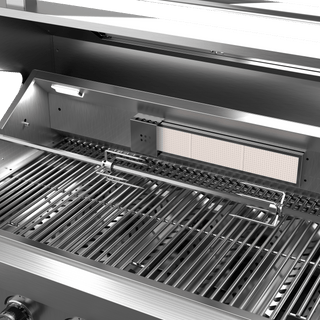Silver - 43 - Inch 304 Stainless Steel Modular Outdoor Kitchen 6 - Burner Gas Grill - homecabinets
