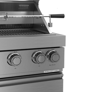 Silver - 43 - Inch 304 Stainless Steel Modular Outdoor Kitchen 6 - Burner Gas Grill - homecabinets