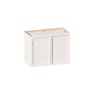 Slim Dove White - 24"W × 18"H Standard Wall Cabinet - homecabinets