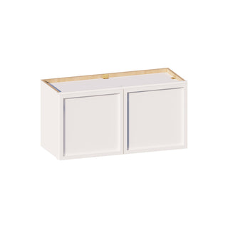 Slim Dove White - 30"W × 15"H Standard Wall Cabinet - homecabinets
