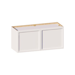 Slim Dove White - 33"W × 15"H Standard Wall Cabinet - homecabinets