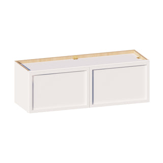 Slim Dove White - 36"W × 12"H Standard Wall Cabinet - homecabinets
