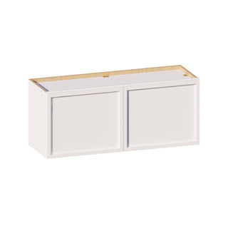 Slim Dove White - 36"W × 15"H Standard Wall Cabinet - homecabinets