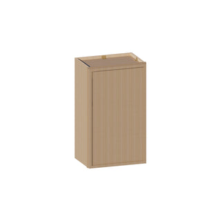 Slim White Oak - 18"W × 30"H Standard Wall Cabinet - homecabinets