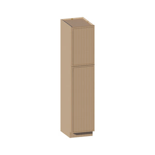 Slim White Oak - 18"W × 84"H Tall Pantry Cabinet - homecabinets