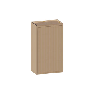 Slim White Oak - 21"W × 36"H Standard Wall Cabinet - homecabinets