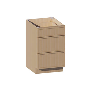 Slim White Oak - 21"W Drawer Base Cabinet - homecabinets