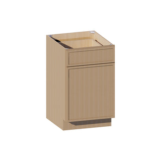 Slim White Oak - 21"W Standard Base Cabinet - homecabinets