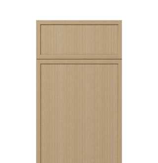 Slim White Oak - 30"W × 12"H Standard Wall Cabinet - homecabinets