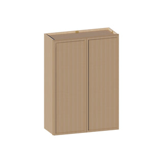 Slim White Oak - 30"W × 42"H Standard Wall Cabinet - homecabinets
